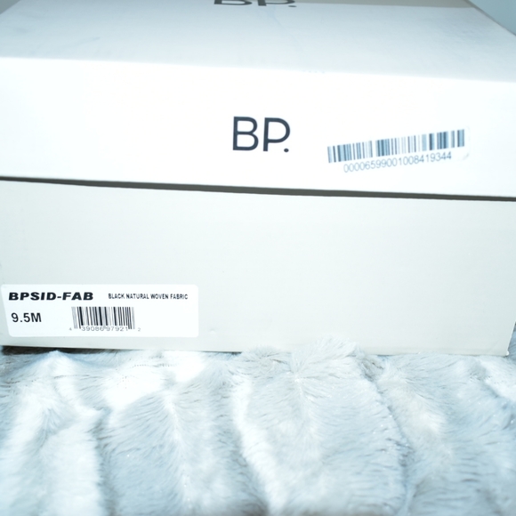 BP BLACK NATURAL BRAIDED SLIDE SANDAL NIB - Picture 8 of 8